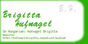 brigitta hufnagel business card
